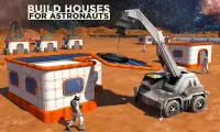محاكاة مدينة الفضاء البناء لعبة الكوكب المريخ 3D Screen Shot 2
