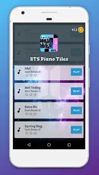 BTS KPop Piano Tiles Screen Shot 2