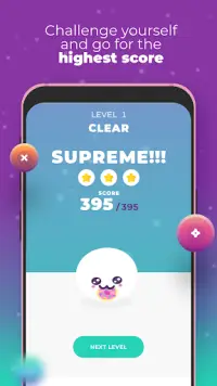 Cute Bubble Dash Screen Shot 0