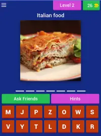 Italian Foodie Quiz (Italian Food Game) Screen Shot 6