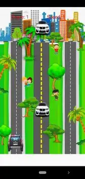 Simple car racing game Screen Shot 1