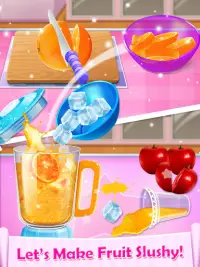 Toddler Slush Maker Games: Ice Candy Slush Maker Screen Shot 2