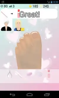 foot spa games free Screen Shot 1