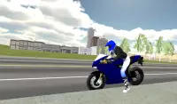 motorfiets bestuurder 3D Screen Shot 11