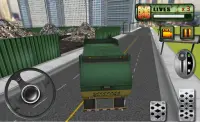 市ごみ収集車ドライバー3D Screen Shot 2