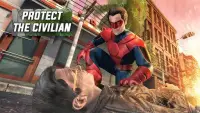Amazing Spider Hero: Ninja Stickman Rope Hero 3D Screen Shot 2