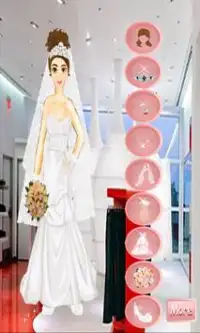 Bride Dressup Girl Game Screen Shot 1