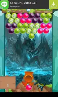 Dragon Bubble Shooter Screen Shot 1