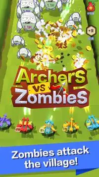 Archers vs. Zombies Screen Shot 2