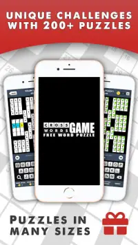 Crosswords Games - Word Puzzle Free Screen Shot 2
