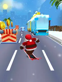 Subway Santa Runner Surf Screen Shot 10