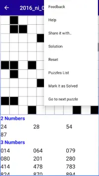 Number Fill in puzzles Numerix Screen Shot 7