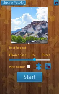 チベットジグソーパズル Screen Shot 1
