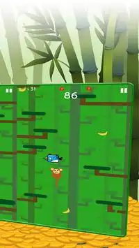Crazy Monkey Jump Bananas Screen Shot 3