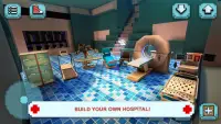 Hospital Craft: Doctor Games Simulator & Building Screen Shot 1