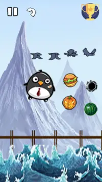 the flying angry bird Screen Shot 2