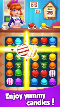 Candy House Smash-Match 3 Game Screen Shot 3