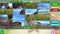 Animals Puzzle Games Screen Shot 4