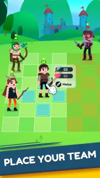 Heroes Battle: Auto-battler RPG Screen Shot 1