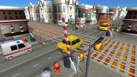 Train crossy road : Train Simulator Screen Shot 19