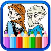 Learn to color Princesses