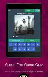 Guess The Game Quiz Screen Shot 6