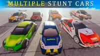 Mega Ramp Car Stunt: Car Games Screen Shot 2
