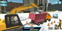 Mega Snow Excavator Machine Simulator 21 Screen Shot 2