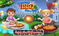 Backyard BBQ Grill Party - Memasak Barbecue Game Screen Shot 0