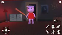 Scary Piggy Horror Game 3D Screen Shot 1
