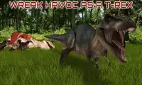 T-Rex Dinosaur Survival Sim 3D Screen Shot 2