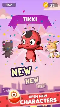 Happy ladybug jump Screen Shot 2