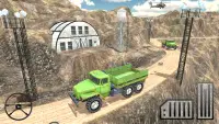 Army Truck Driving Simulator Offroad Driving Games Screen Shot 1
