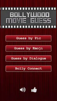Bollywood Movies Guess - Quiz Screen Shot 0