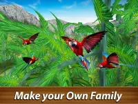Wild Parrot Survival - simulador de la jungla! Screen Shot 10