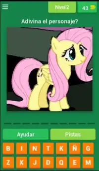 My Little Pony - Adivina el personajes Screen Shot 2