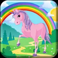 Unicorn Party Run Screen Shot 0