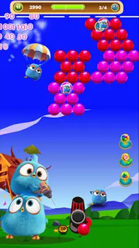 Angry Birds Bubble Shooter Color Balls Puzzle Screen Shot 4