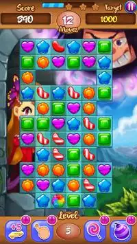 Match Drei: Rapunzel Screen Shot 4