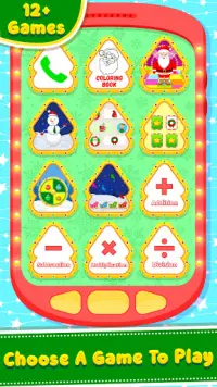 Christmas Baby Phone - Christmas Game Screen Shot 1