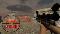 Sniper Tentara Camp Serangan Screen Shot 1