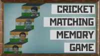 CRICKET MATCHING MEMORY GAME Screen Shot 0