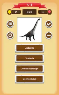 Dinosaures Quiz Screen Shot 12