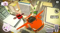Permainan Sim Lumba Flying Car Sebenar 2020 Screen Shot 7