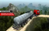 Oil Tanker Fuel Transporter Truck Sim : hill Climb Screen Shot 3