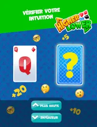 Higher or Lower Card Game Guess Casual Screen Shot 4