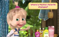 Masza i niedźwiedź-gry czyszczące dom dziewczynek Screen Shot 12
