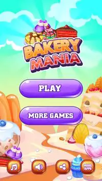 Mania de padaria: jogo 3 Screen Shot 0