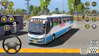 حافلة المدينة لتعليم قيادة السيارات محاكاة 2021 Screen Shot 0
