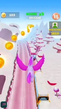 Unicorn Run: Magic Pony Dash Runner Screen Shot 4
